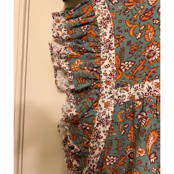 Universal Thread Dress Prarie Boho~Cotton Dress Size M - Picture 9 of 16